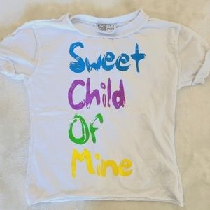 𝅺GUNS n Roses Amplified Sweet Child of Mine T Shirt 2t 3t GNR